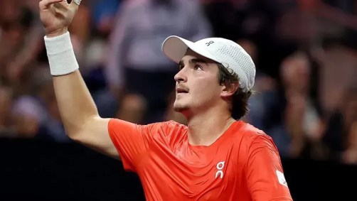 João Fonseca esteve em ação pela Laver Cup em setembro