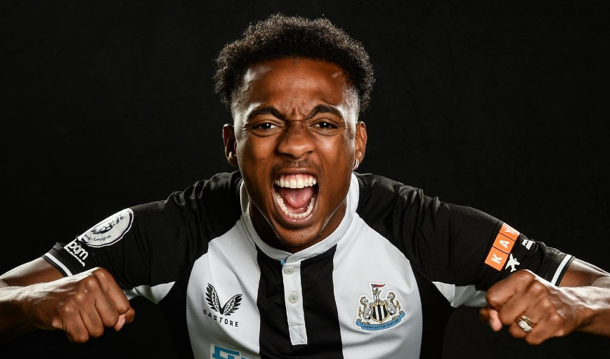 Joe Willock, astro do Newcastle United • Reprodução / Newcastle