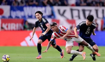 Japão marca no fim e empata com Paraguai antes de enfrentar o Brasil