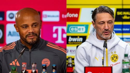 Vincent Kompany e Niko Kovac duelam neste sábado (18)