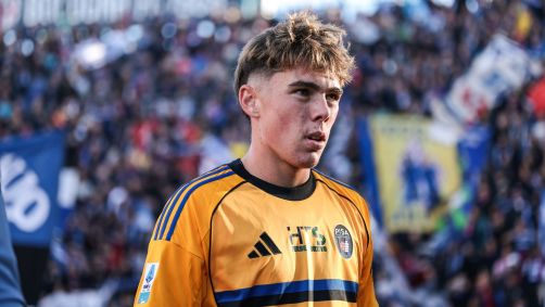 Louis Buffon durante partida do Campeonato Italiano