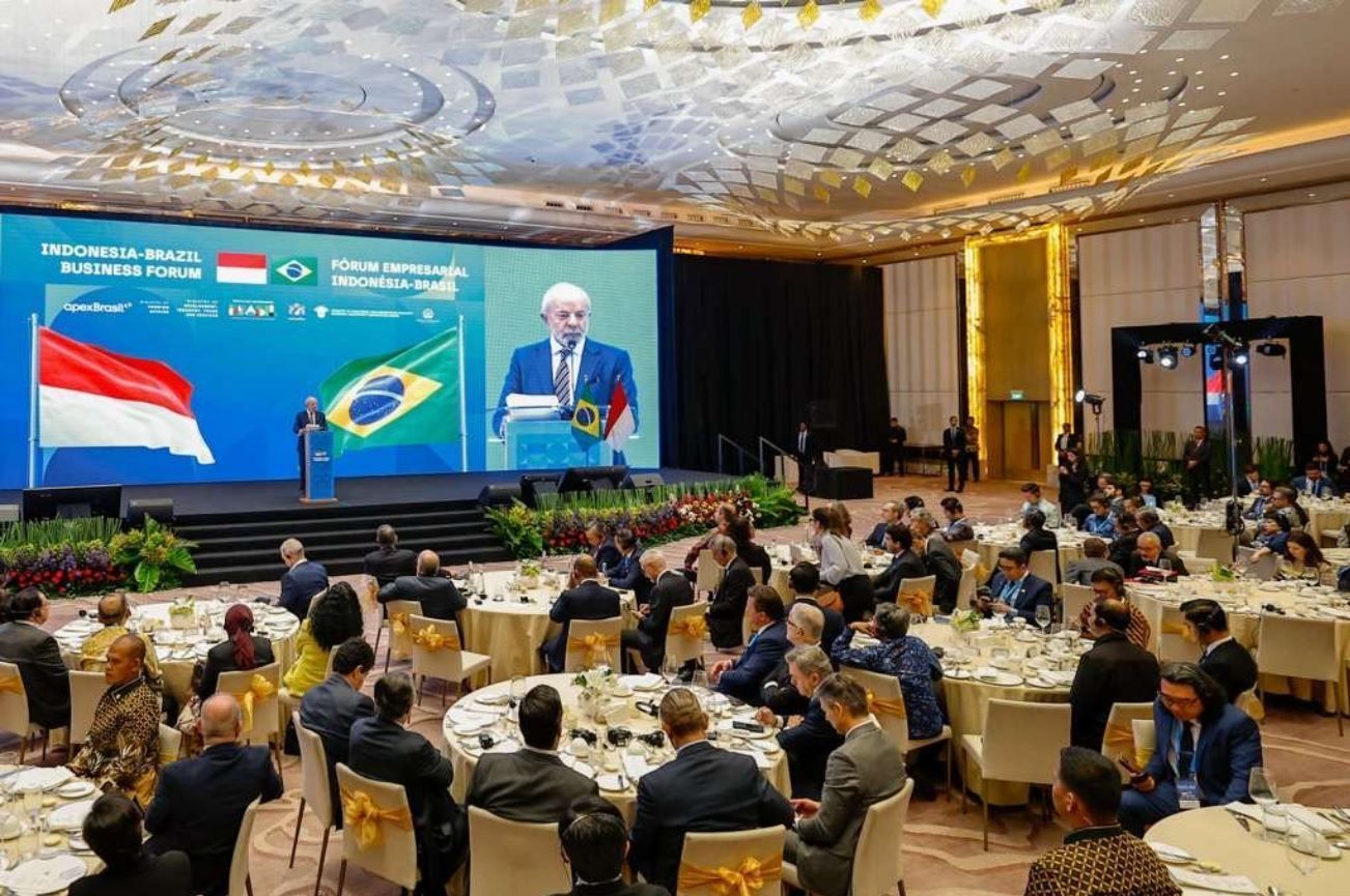 Lula discursa no Fórum Econômico Brasil-Indonésia em Jacarta