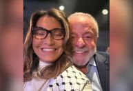 Lula e Janja vão a show de Maria Bethânia em São Paulo