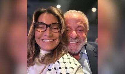 Lula e Janja vão a show de Maria Bethânia em São Paulo