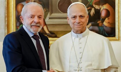 Lula e papa Leão XIV