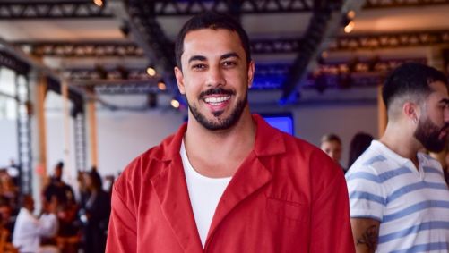 Maike Cruz no São Paulo Fashion Week