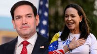 María Corina foi indicada ao Nobel por Marco Rubio, secretário de Trump
