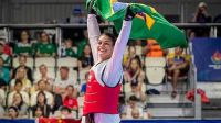 Maria Clara Pacheco é campeã e Brasil leva ouro no taekwondo após 20 anos