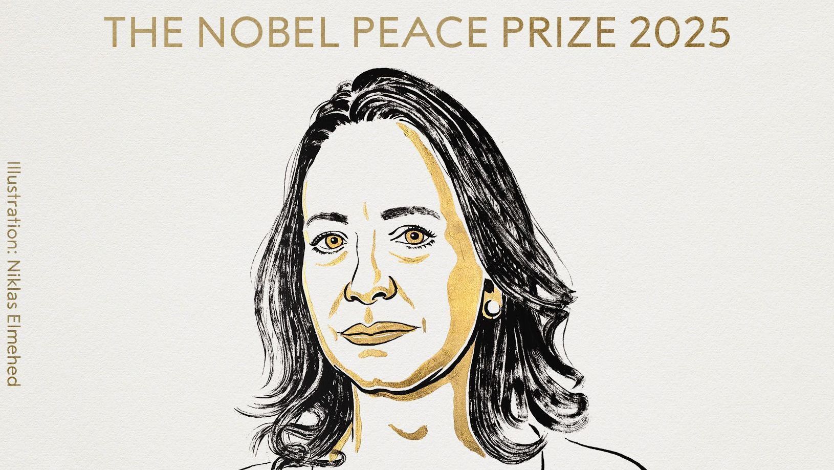María Corina, líder da oposição da Venezuela, vence Prêmio Nobel