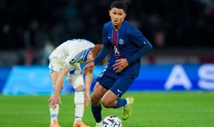 Mayulu durante partida do PSG
