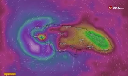 Furacão Melissa leva 15 mil jamaicanos a abrigos de emergência