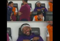 Gargalhada de Memphis em derrota do Corinthians viraliza; assista