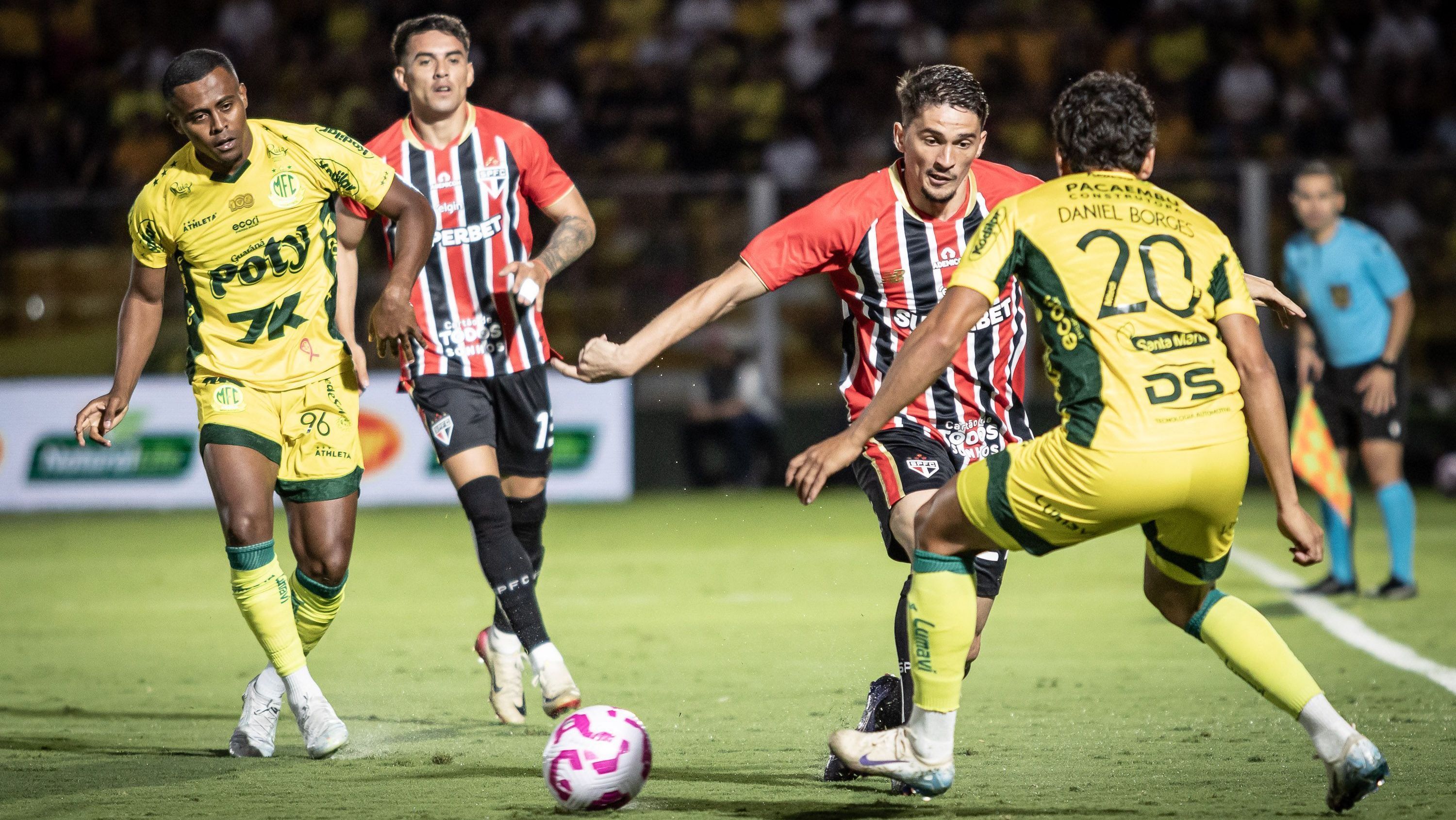 São Paulo é derrotado pelo Mirassol