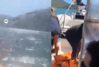 Vídeo: Barco com 21 pessoas a bordo naufraga em Angra dos Reis (RJ)