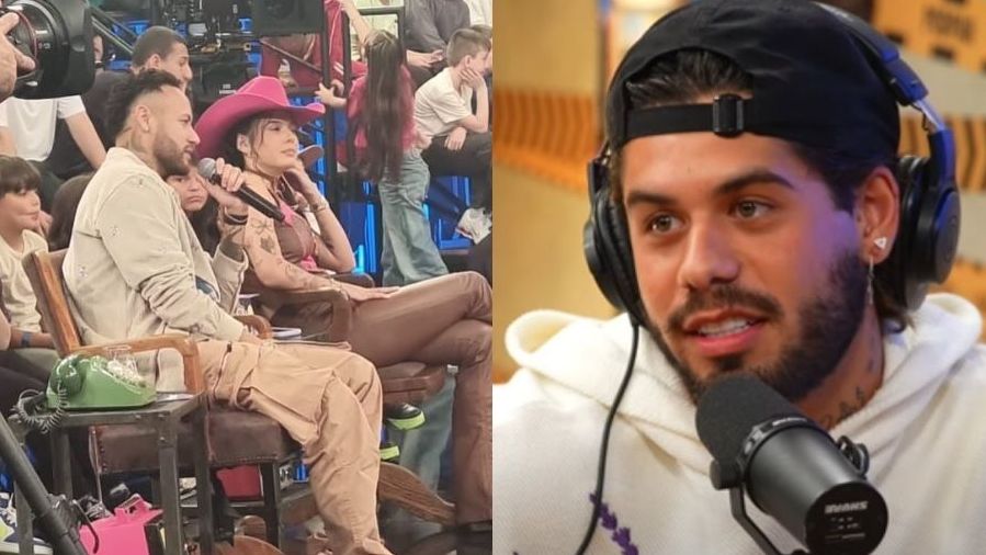 Neymar se manifesta sobre relação de Zé Flipe e Ana Castela
