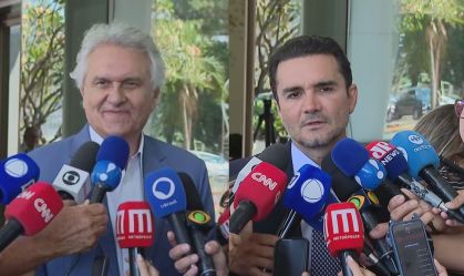 Após reunião do União, Caiado e Sabino trocam farpas