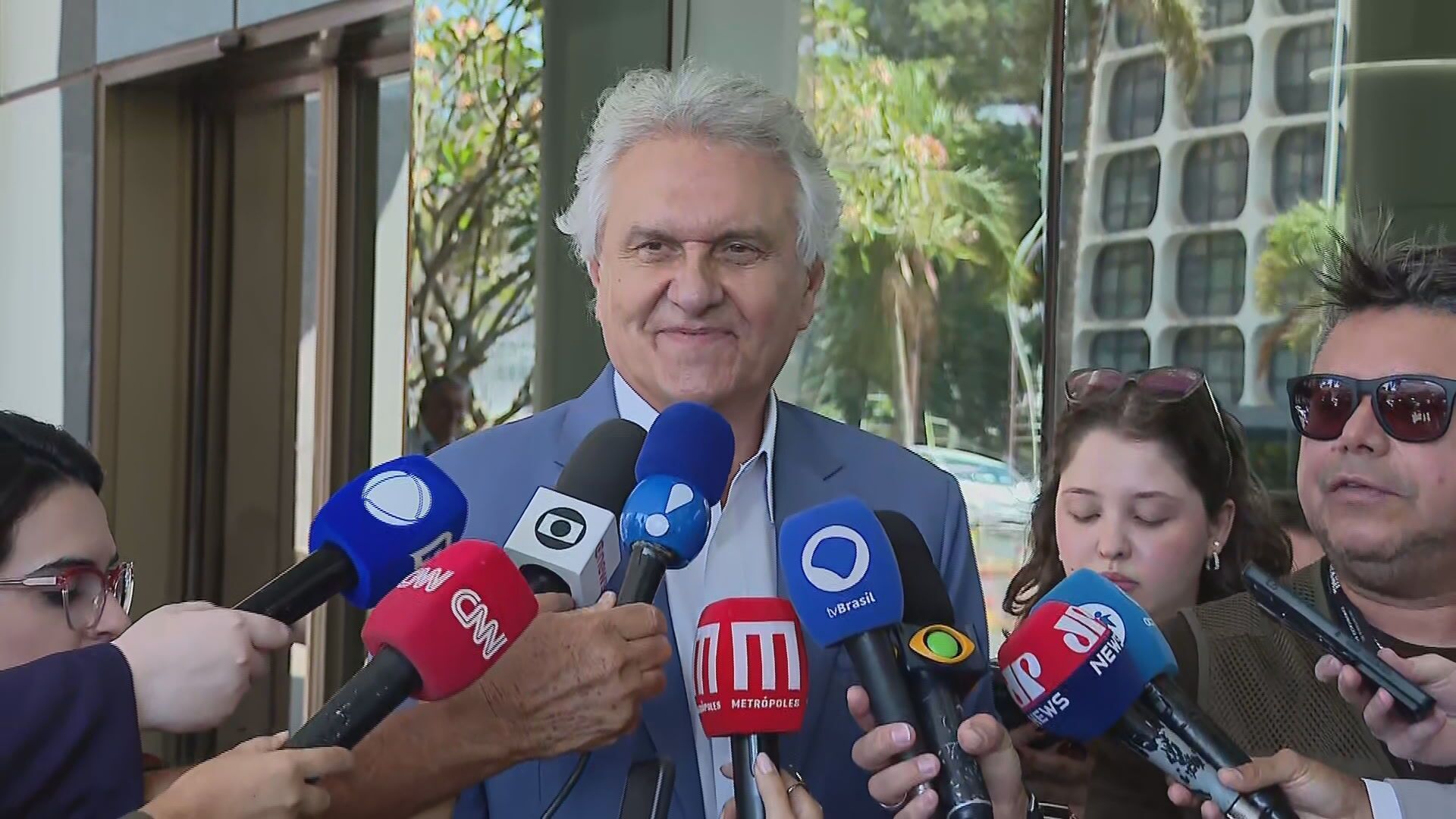 O governador de Goiás, Ronaldo Caiado
