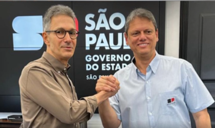 Em reunião, Tarcísio diz a Zema que não disputará Presidência em 2026