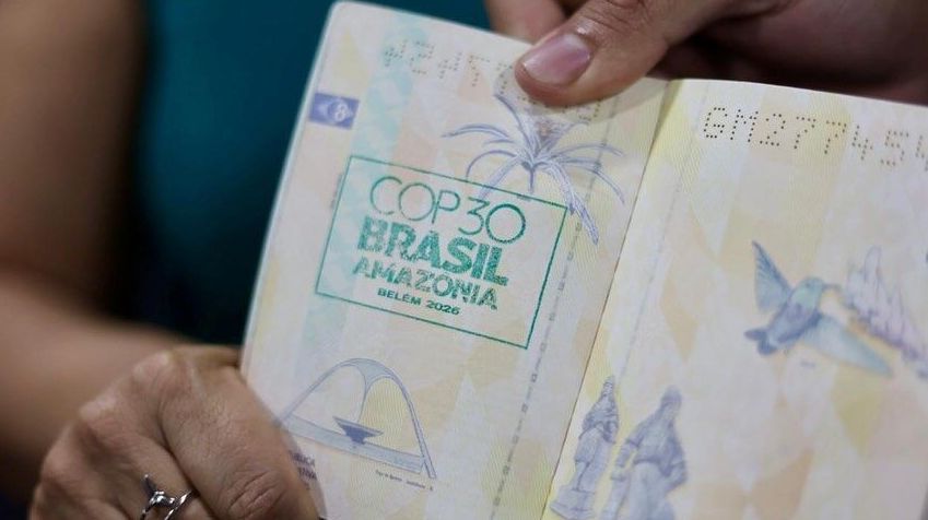 PF lança carimbo comemorativo da COP30 em parceria com o @governopara , por meio da @seturpara . (3)