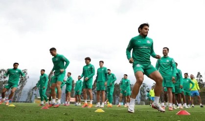 Palmeiras fechou preparação com treino realizado no Equador