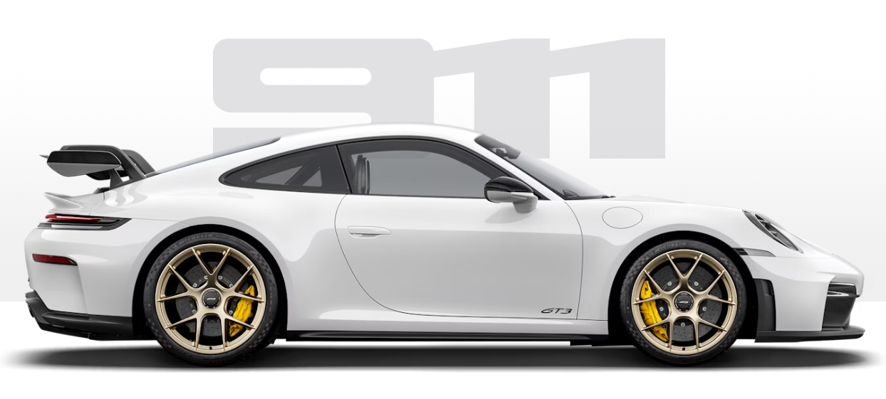 Porsche 911 GT3 é avaliado em R$1,3 milhão • Reprodução / Porsche