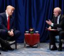 Trump perguntou sobre prisão e elogiou trajetória política de Lula