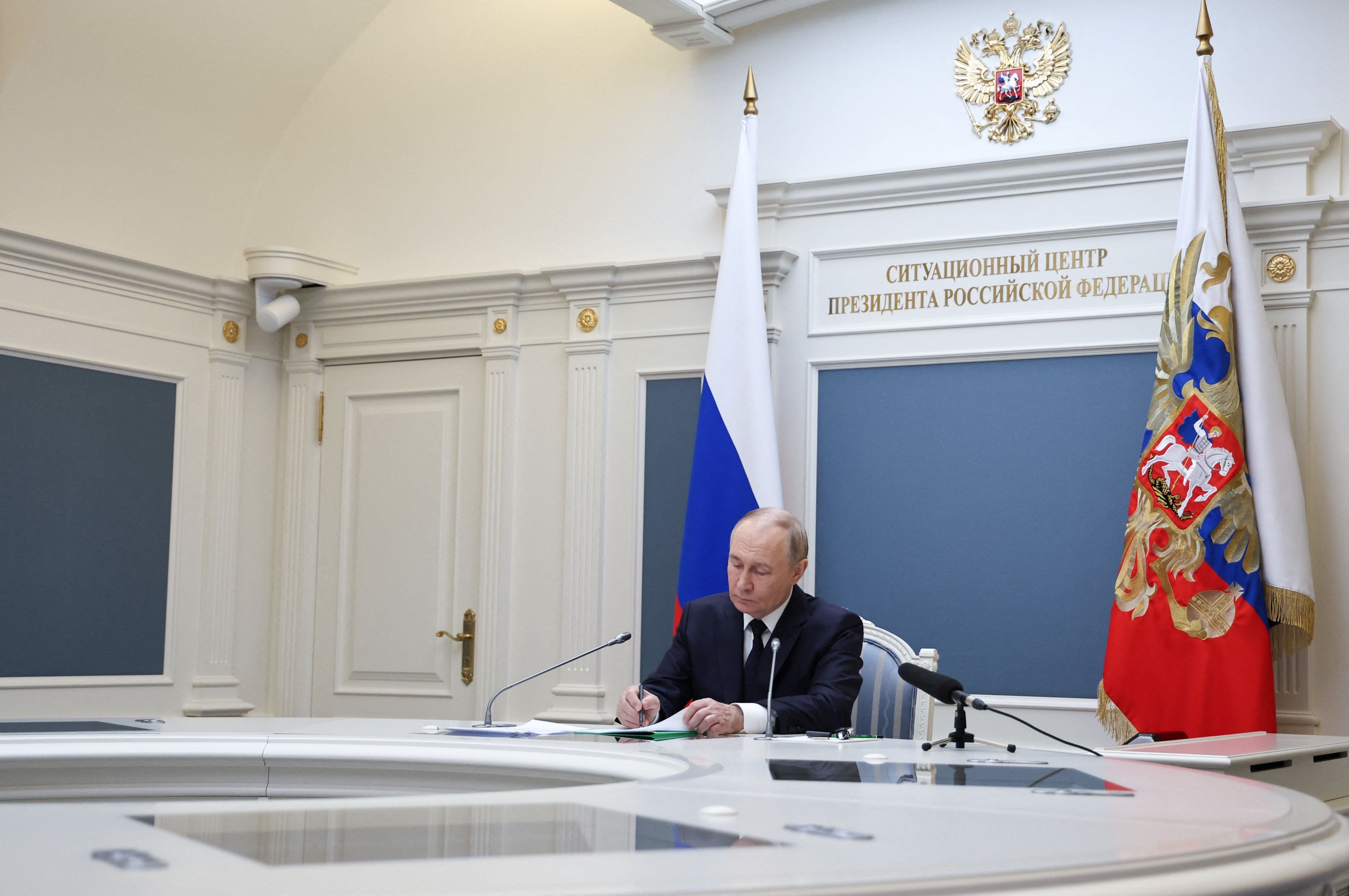 Presidente russo Vladimir Putin - 22.10.2025