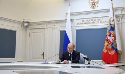 Putin supervisiona testes de forças nucleares da Rússia