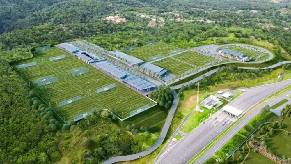 Projeto da City football Academy