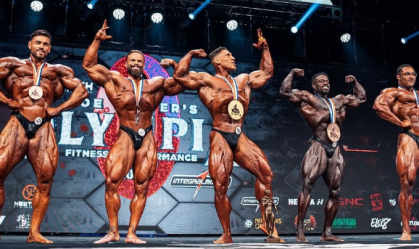 Ramon Dino abre álbum de fotos após título do Mr. Olympia