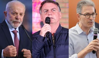 Pesquisa: em MG, Lula empata com Bolsonaro e supera Zema no 1º turno