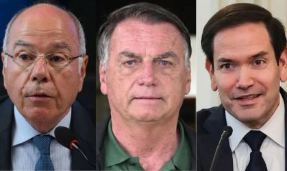 Vieira e Rubio deixam Bolsonaro fora de conversa na Casa Branca
