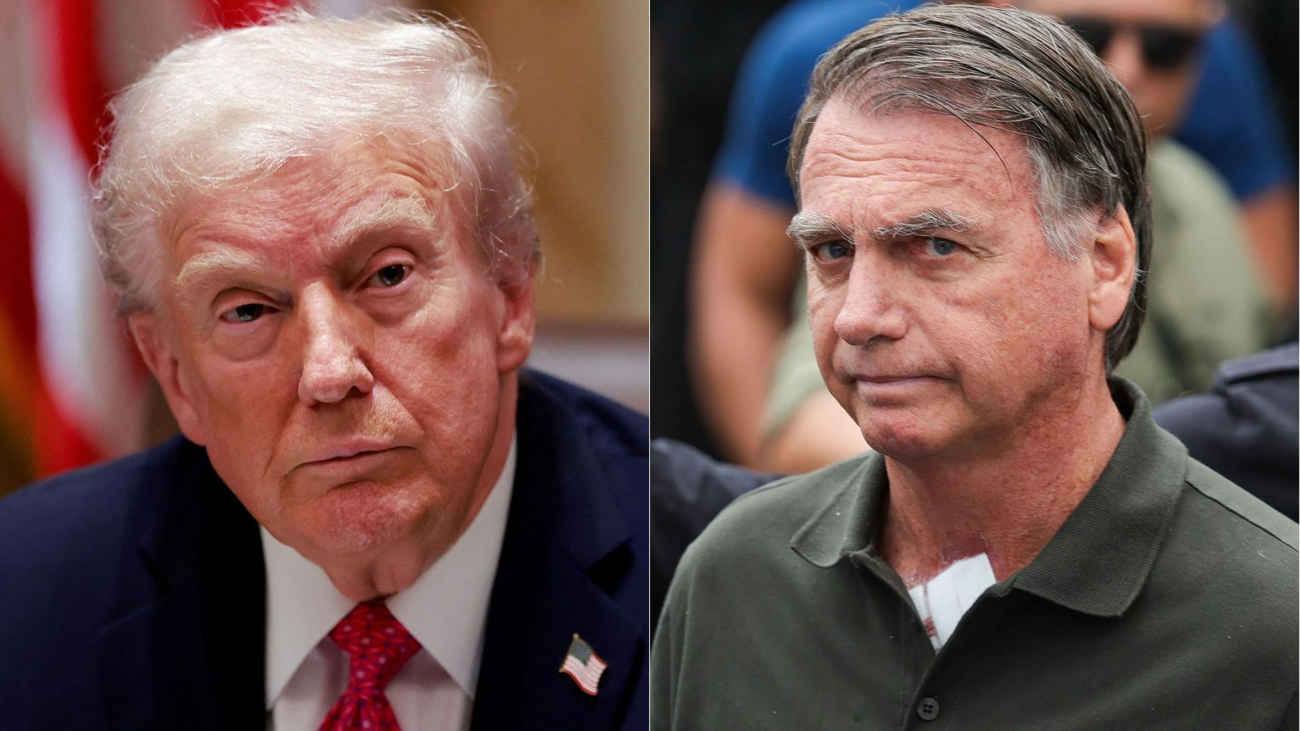 Donald Trump e Jair Bolsonaro