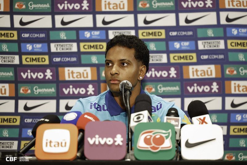 Rodrygo comenta o afastamento da Seleção Brasileira