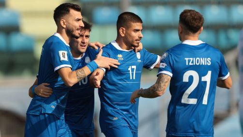 San Marino durante partida das Eliminatórias da Copa do Mundo