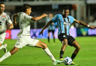 No fim, Santos busca empate com Grêmio pelo Brasileirão
