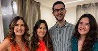 Fátima Bernardes comemora os 28 anos dos filhos com Bonner; veja