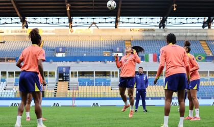 Seleção Brasileira Feminina enfrenta Itália em segundo amistoso na Europa