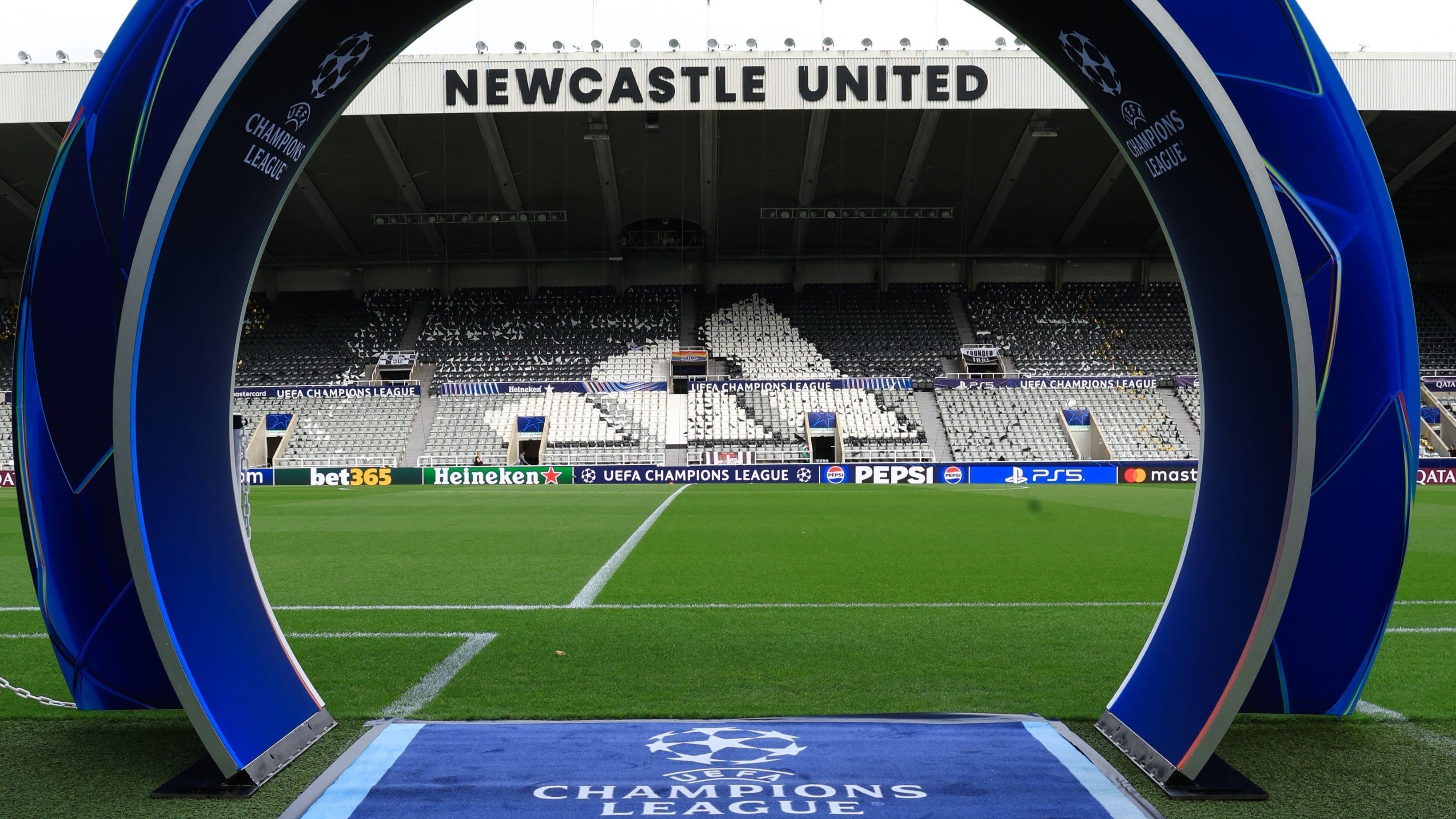 St. James' Park, casa do Newcastle