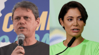 Pesquisa: sem Bolsonaro, Tarcísio e Michelle têm preferência do eleitor
