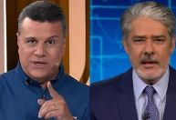 Bonner debocha de Fórmula 1 na Band e narrador detona: "Perdeu o respeito"