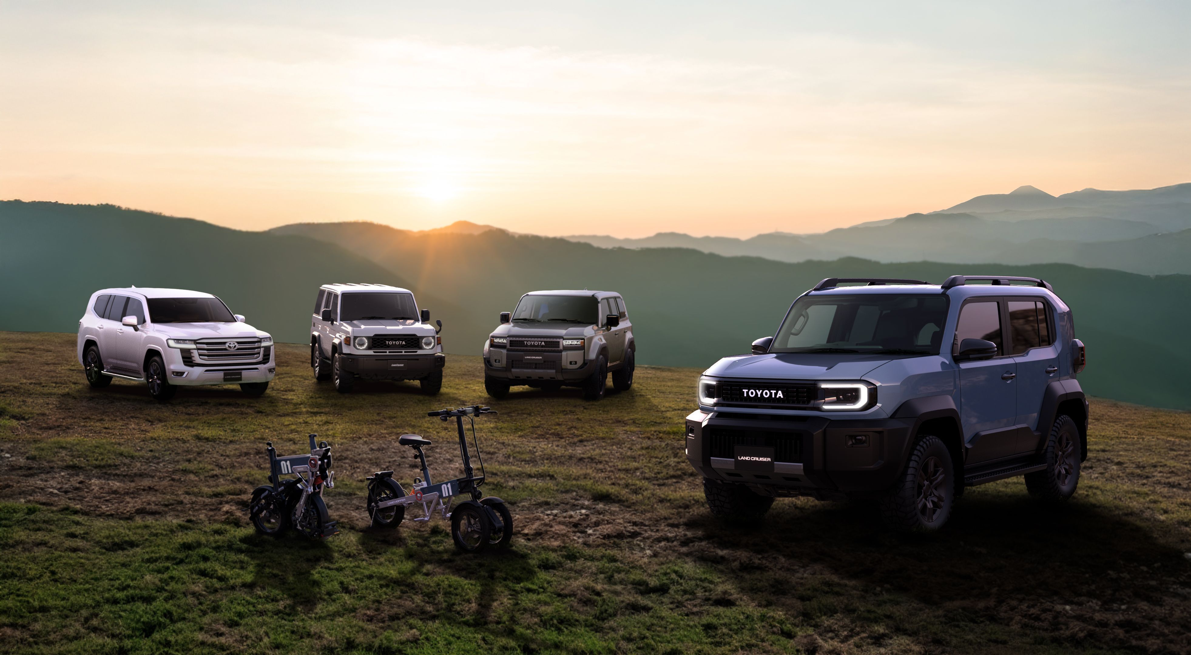 Toyota Land Cruiser FJ: SUV off-road tem visual neoretrô • Toyota/Divulgação