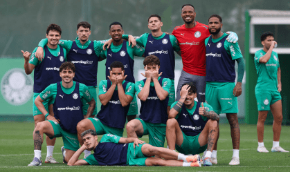 Treino Palmeiras