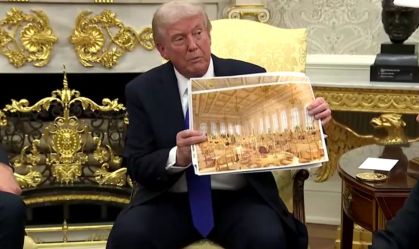 Casa Branca divulga lista de doadores para obra de salão de baile de Trump