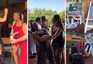 Festa de despedida de "Vale Tudo" viraliza e web reage: "Fim do mundo"