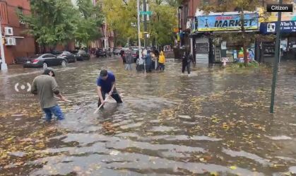 Fortes chuvas atingem Nova York e deixam pelo menos dois mortos