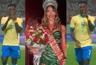 Beijo para Virginia? Vini Jr. faz gol e comemora com homenagem