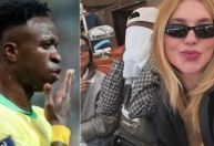 Vini Jr. se esconde em foto de Virginia durante viagem luxuosa; veja