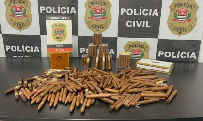 Homem falsificava charuto cubano de luxo e vendia unidade por R$ 2 mil