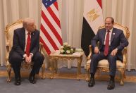 Presidente do Egito diz que Trump é o único capaz de acabar com a guerra